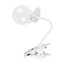 Лупа с LED-подсветкой для ювелирных изделий и идентификации, с креплением на стол (арт. 25-9072304)