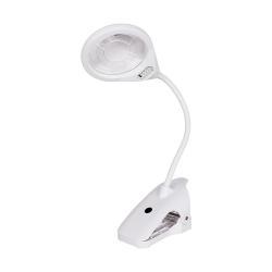 Лупа с LED-подсветкой для ювелирных изделий и идентификации, с креплением на стол (арт. 25-9072304)