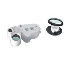 Лупа с двойным объективом для географов и ювелиров с подсветкой LED UV (арт. 25-9072308)