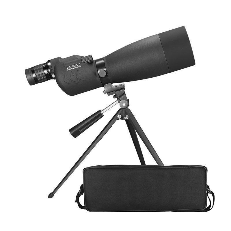 Бинокль для наблюдения за птицами 25-75 X 70 с водонепроницаемым корпусом и HD-призмой (арт. 25-9072369)