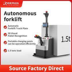 Электрический погрузчик Reeman Pallet Stacker 1500кг с самозагрузкой (арт. 25-11071204)