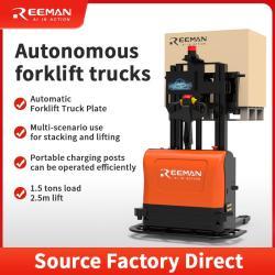Электрический штабелер Reeman 1500кг с самозагрузкой (арт. 25-11071207)