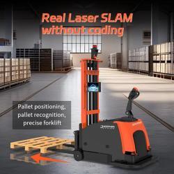 Электрический погрузчик Reeman Pallet Stacker 600кг с AGV системой и опциональной литиевой батареей (арт. 25-11071211)