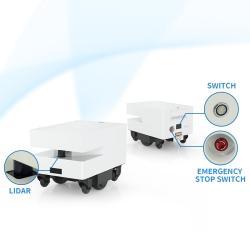 Роботизированный шасси для автономного транспорта с поддержкой вторичной разработки (арт. 25-11071261)