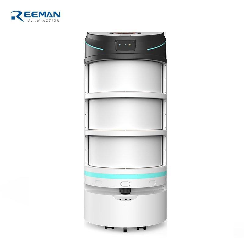 Робот-официант с функцией избегания препятствий и многоуровневой доставкой еды (арт. 25-11071283)