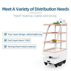 Робот для доставки еды в ресторане (арт. 25-11071308)