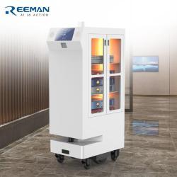 Автономный робот для доставки еды в ресторан или отель (арт. 25-11071357)