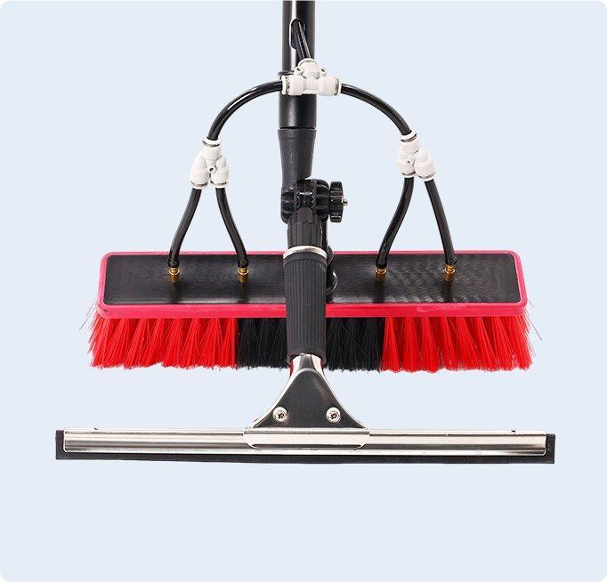 Щетка для очистки солнечных панелей с многоразовыми насадками (арт. 25-1407904)