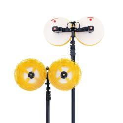 Щетка для очистки солнечных панелей с алюминиевым стержнем (арт. 25-1407931)