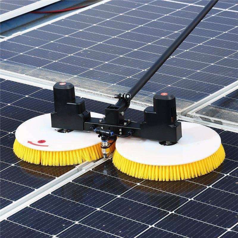 Щетка для чистки солнечных панелей с двойным вращающимся наконечником (арт. 25-1407958)