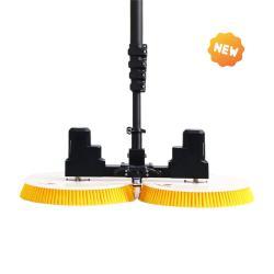 Электрическая щетка для очистки солнечных панелей с двумя головками высокого качества (арт. 25-1407960)