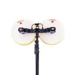 Электрическая щетка для очистки солнечных панелей с двумя головками высокого качества (арт. 25-1407960)