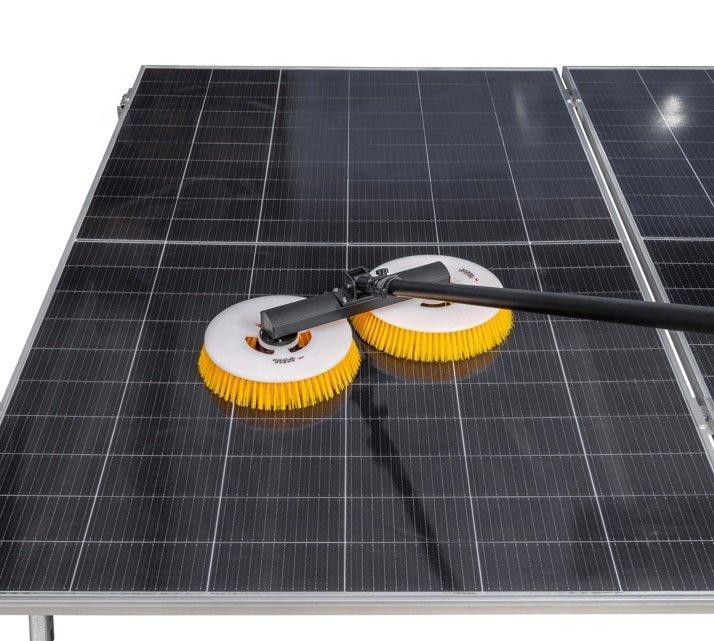 Щетка для очистки солнечных панелей электрическая (арт. 25-1407976)