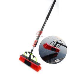 Щетка для чистки солнечных панелей с насадкой для окон и резиновым скребком (арт. 25-1408015)