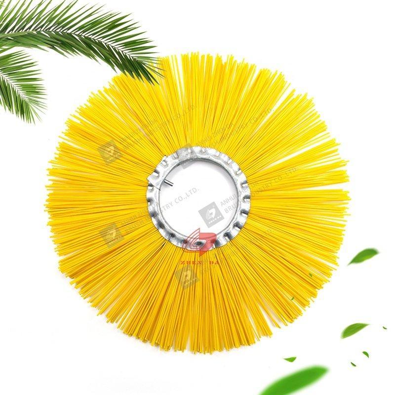 Снегоочиститель бензиновый с роликовой щеткой для уборки дорог (арт. 25-1408188)