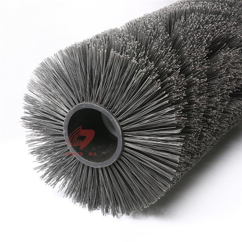 Запасные части для механизированных машин Dulevo 5000: основная щетка/роликовая щетка/стальная проволочная смешанная ПП/ППЛ цилиндрическая щетка (арт. 25-1408232)