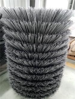 Щетка для уборки дороги Zhenda Flat Steel Wire Dulevo 5000 с передней метлой (арт. 25-1408234)