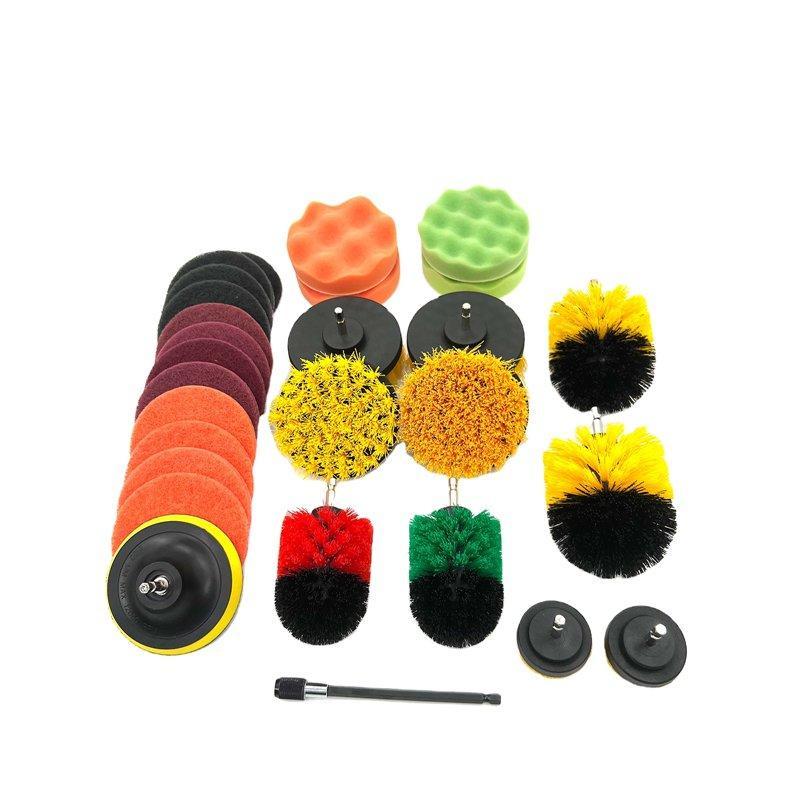 Набор щеток для уборки Zhenda Factory 28шт для кухни ванной авто (арт. 25-1408312)