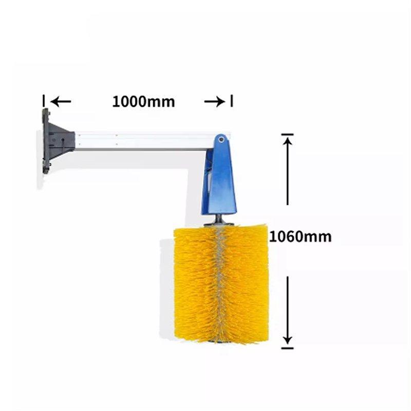 Массажная щетка для скота из легкого и прочного алюминиевого сплава (арт. 25-1408387)