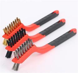 Набор мини щеток для деталей и чистки 3 шт. (арт. 25-1408436)