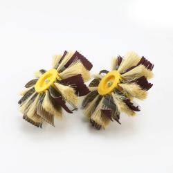 Щетка-ролик для полировки дерева с сизаля и абразивной бумагой (арт. 25-1408456)