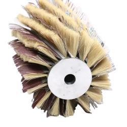 Щетка для полировки дерева из сизаля и шлифовальной бумаги (арт. 25-1408468)