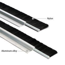 Щетка для дверей высокого качества H-образная с черными уплотнителями (арт. 25-1408496)