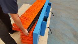 Приставка для уборки дорог вилочного погрузчика Zhenda с щеткой (арт. 25-1408500)