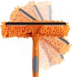 Моющий инструмент для окон и солнечных панелей с микрофиброй (арт. 25-1408542)