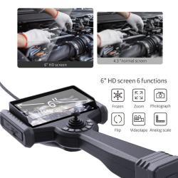 Видеоэндоскоп HD с поворотной камерой 360° для авиационных деталей (арт. 25-30071719)