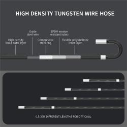 Видеоскоп с 360° поворотом, 5.7 сенсорный экран, 6мм/3.9мм, для инспекции труб (арт. 25-30071730)