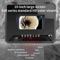 Эндоскоп канализационный VSNDT с дренажной камерой 28мм и ЖК-экраном 10" (арт. 25-30071753)