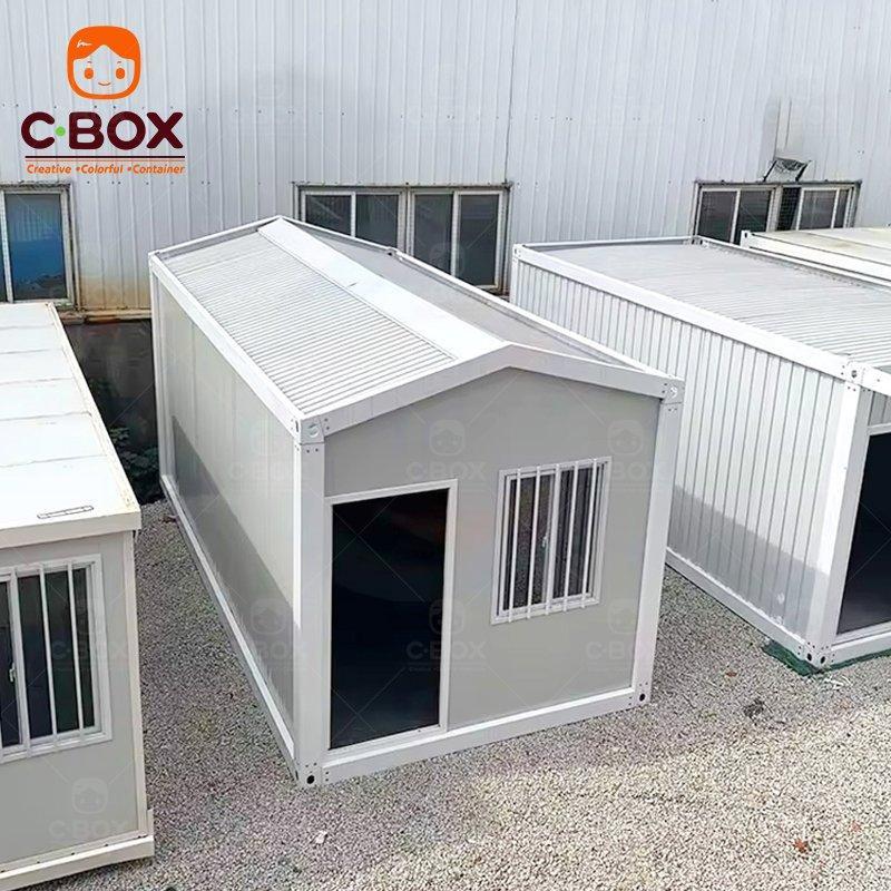Контейнерный дом с разъемной конструкцией и утеплением под крышей (арт. 25-30072070)
