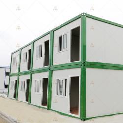 Контейнерный дом из сэндвич-панелей с возможностью демонтажа (арт. 25-30072100)