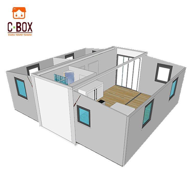 Дома модульные Lux 20 40 ft с ванной и кухней (арт. 25-30072129)