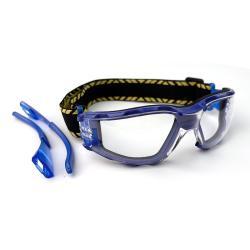 Очки защитные антицарапные с пенным уплотнителем и резинкой (арт. 25-5080001)