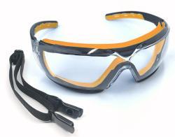 Очки защитные с UV-фильтром и мягкой переносицей, съемные (арт. 25-5080005)