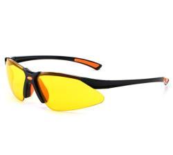 Очки защитные антифог с цветными линзами и полурамой (арт. 25-5080015)