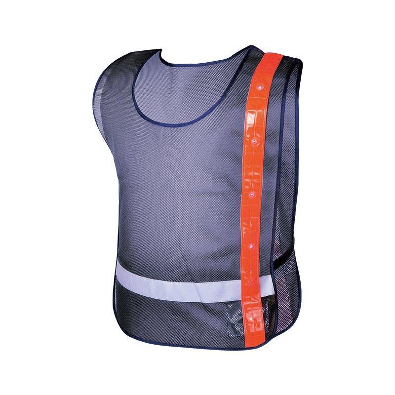 Жилет сигнальный полиэстер дышащий светоотражающий (арт. 25-5080039)