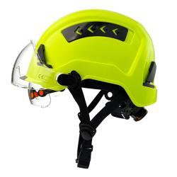 Каска защитная строительная ABS с вентиляцией и налобником (арт. 25-5080075)