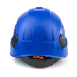 Каска защитная вентилируемая с ремешком и очками EN397 (арт. 25-5080090)