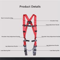 Страховочная система 5-точечная для высотных работ (арт. 25-5080146)