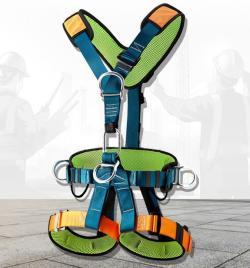 Страховочная привязь с поясом и крючками, 5 точек (арт. 25-5080161)