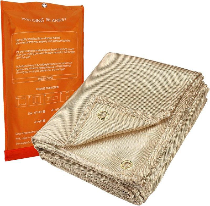 Одеяло сварочное огнеупорное термоизоляционное 1x1 м (арт. 25-5080167)