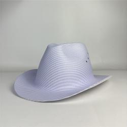 Каска строительная ковбойская с полями многоцветная легкая (арт. 25-5080199)