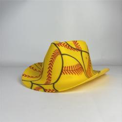 Каска строительная многоцветная ковбойский стиль 6 точек (арт. 25-5080238)