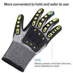 Перчатки защитные против порезов для горной промышленности (арт. 25-5080241)