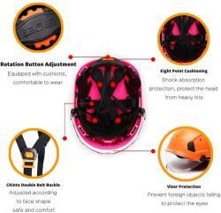 Каска защитная регулируемая ABS для строительства и альпинизма (арт. 25-5080265)