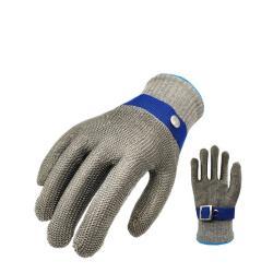 Перчатки стальные антирезистентные противоскользящие для экрана (арт. 25-5080267)