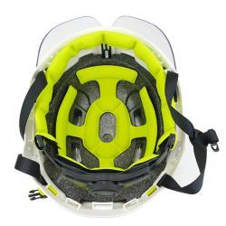 Каска строительная оранжевая легкая ABS для работы (арт. 25-5080269)